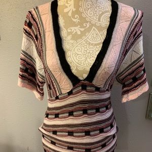 Colorful Sweater Top